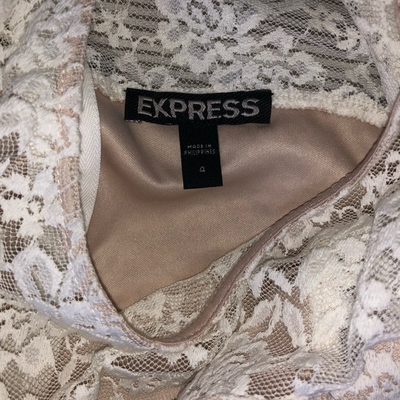 Express short lace dress sz4 - Picture 3 of 3